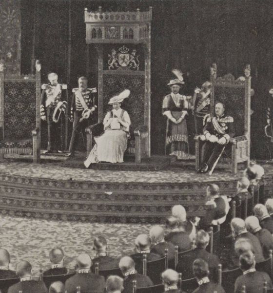 Troonrede 1914 koningin wilhelmina, prins hendrik