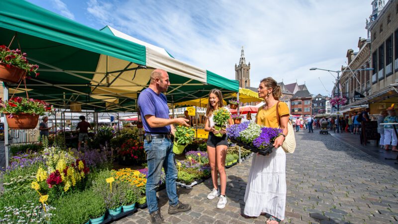Markt in Roermond Frisches Gemüse