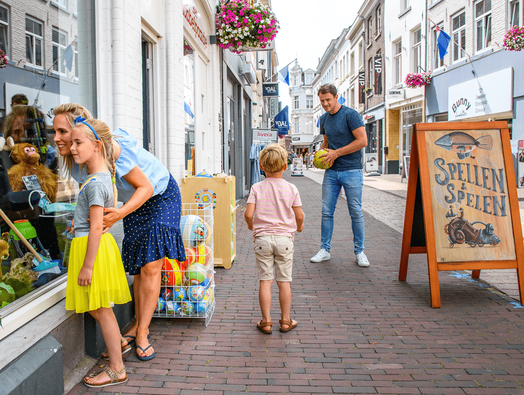 Shoppen met kids in Roermond