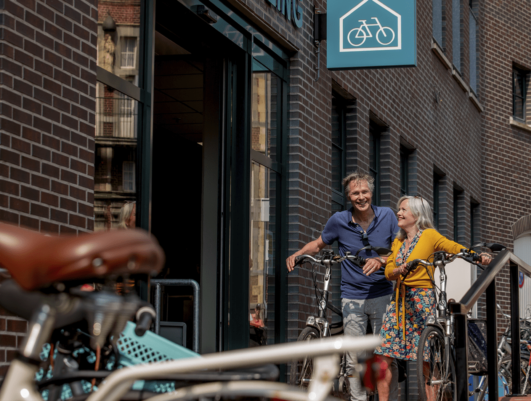 Bewaakte fietsenstalling Roermond